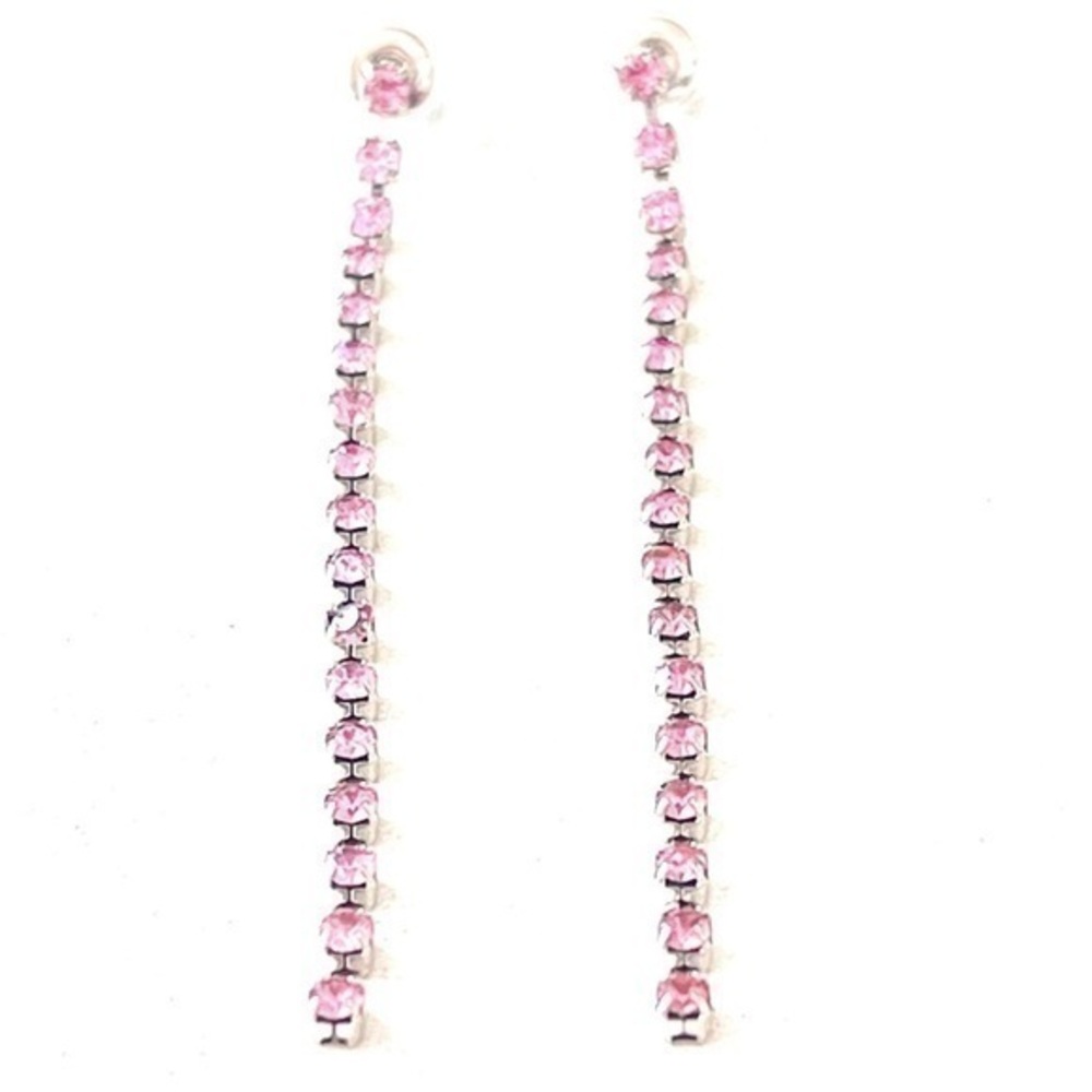 5 for $25! Austrian Crystal Pink Dangles Earrings!